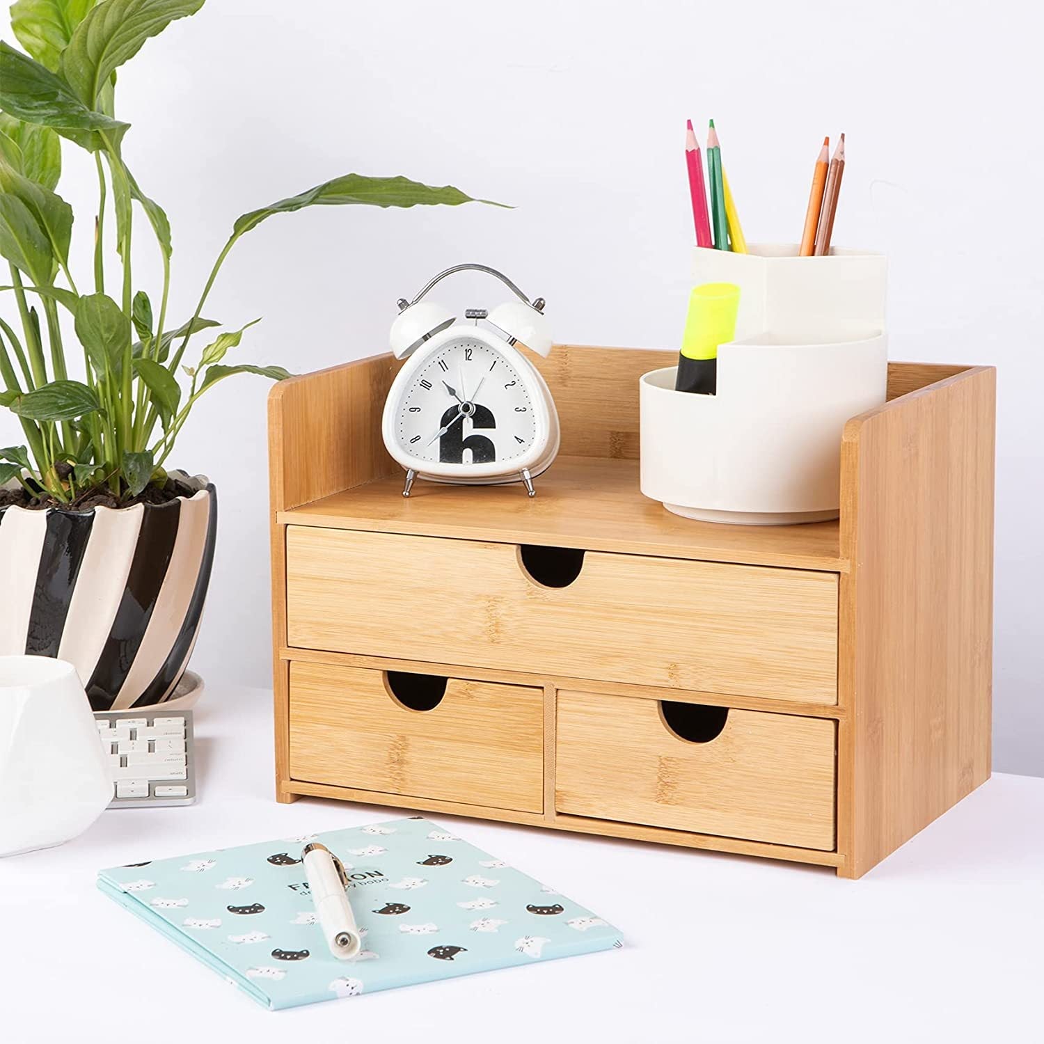Ins Style Student Dormitory Desktop Storage Fresh and Cute Multi-layer Drawer-type Cosmetic Organizer Lipstick Holder