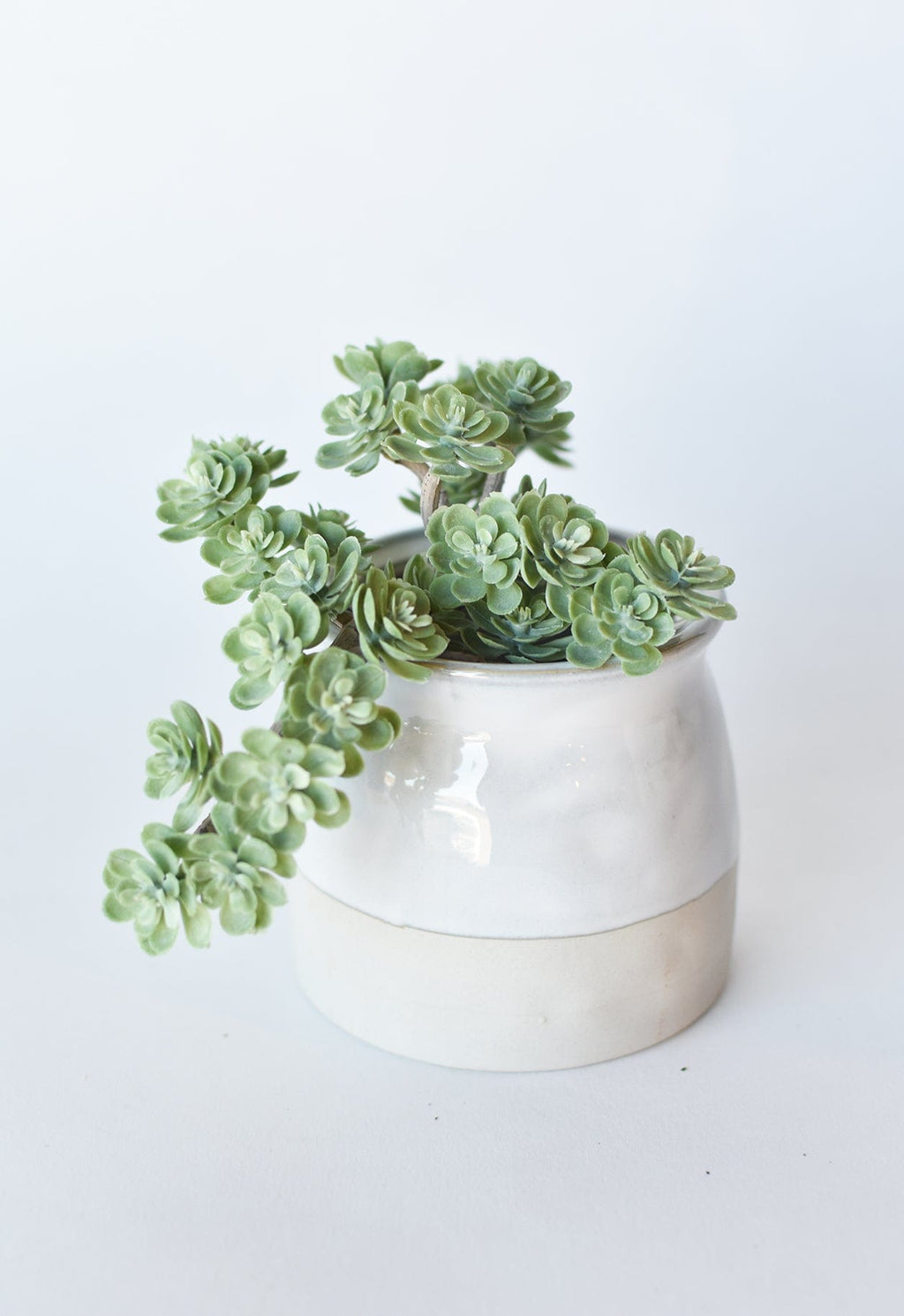 5" Faux Green Sedum Succulent Pick