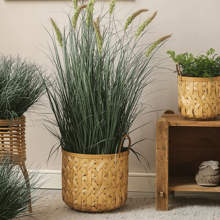 Bamboo Woven Storage Basket