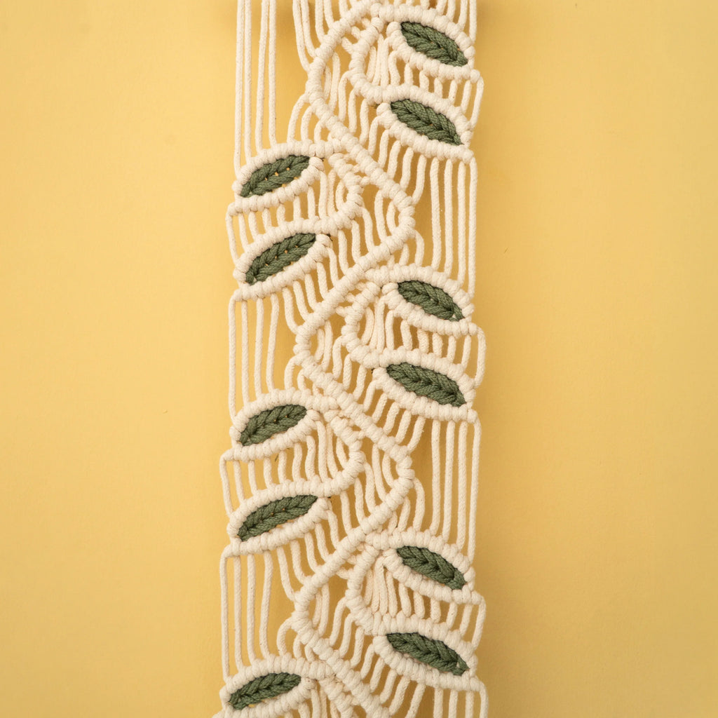 Vesta Green Macrame Wall Hangings
