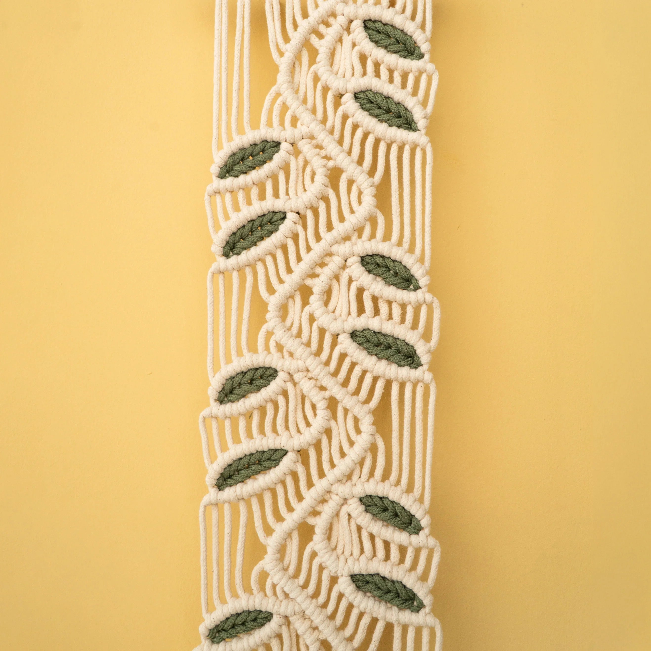 Vesta Green Macrame Wall Hangings