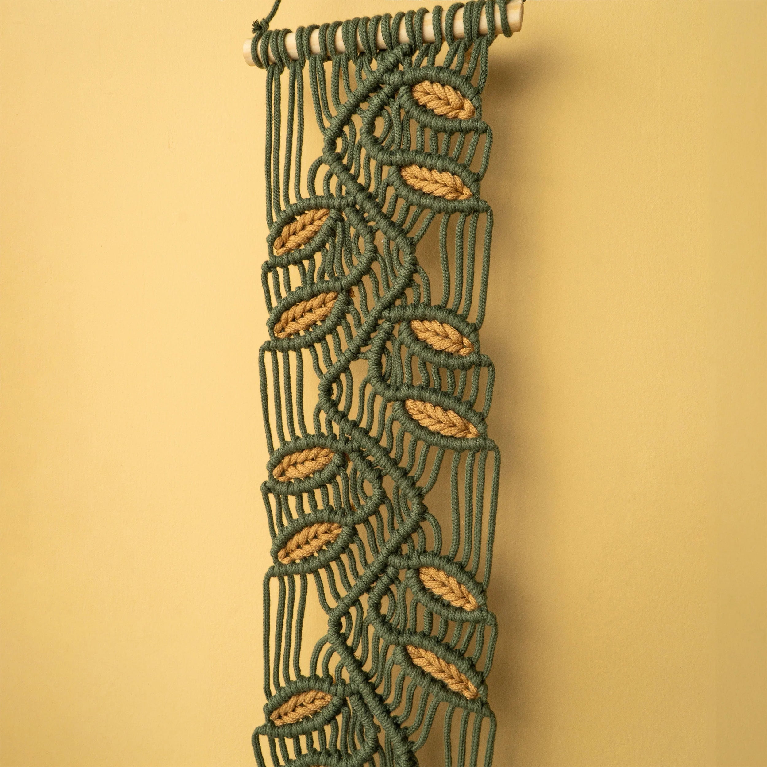 Vesta Green Macrame Wall Hangings