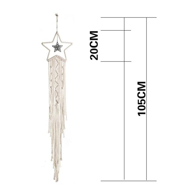 Home Aesthetic Room Decor Leaf Wall Hanging Dream Catcher Aesthetic Room Home Decor For Teenage Girl Dorm Room Decor Wedding Decorations Craft Gift With LED Light  Kid Room Decoration Living Room Wedding Party Wind Chimes