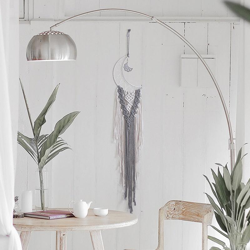 Home Aesthetic Room Decor Leaf Wall Hanging Dream Catcher Aesthetic Room Home Decor For Teenage Girl Dorm Room Decor Wedding Decorations Craft Gift With LED Light  Kid Room Decoration Living Room Wedding Party Wind Chimes