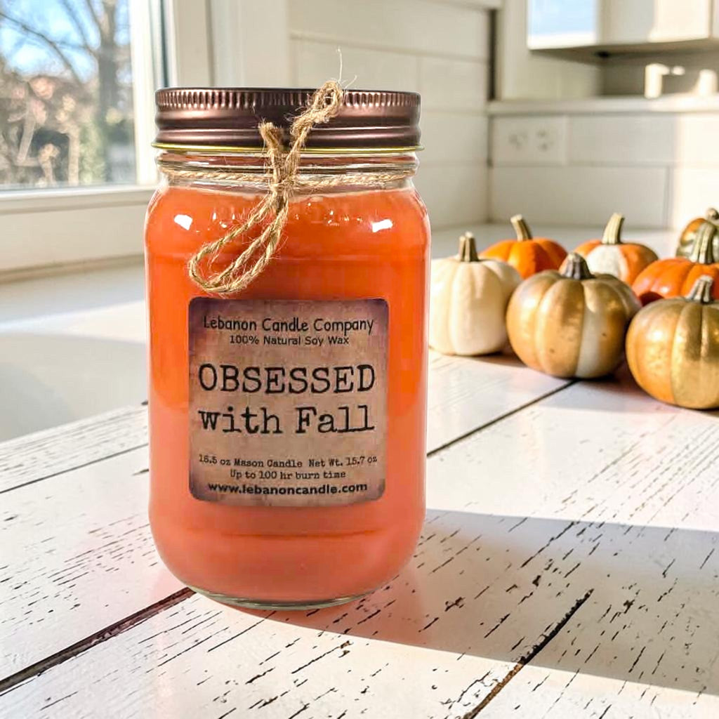 OBSESSED with Fall Candle
